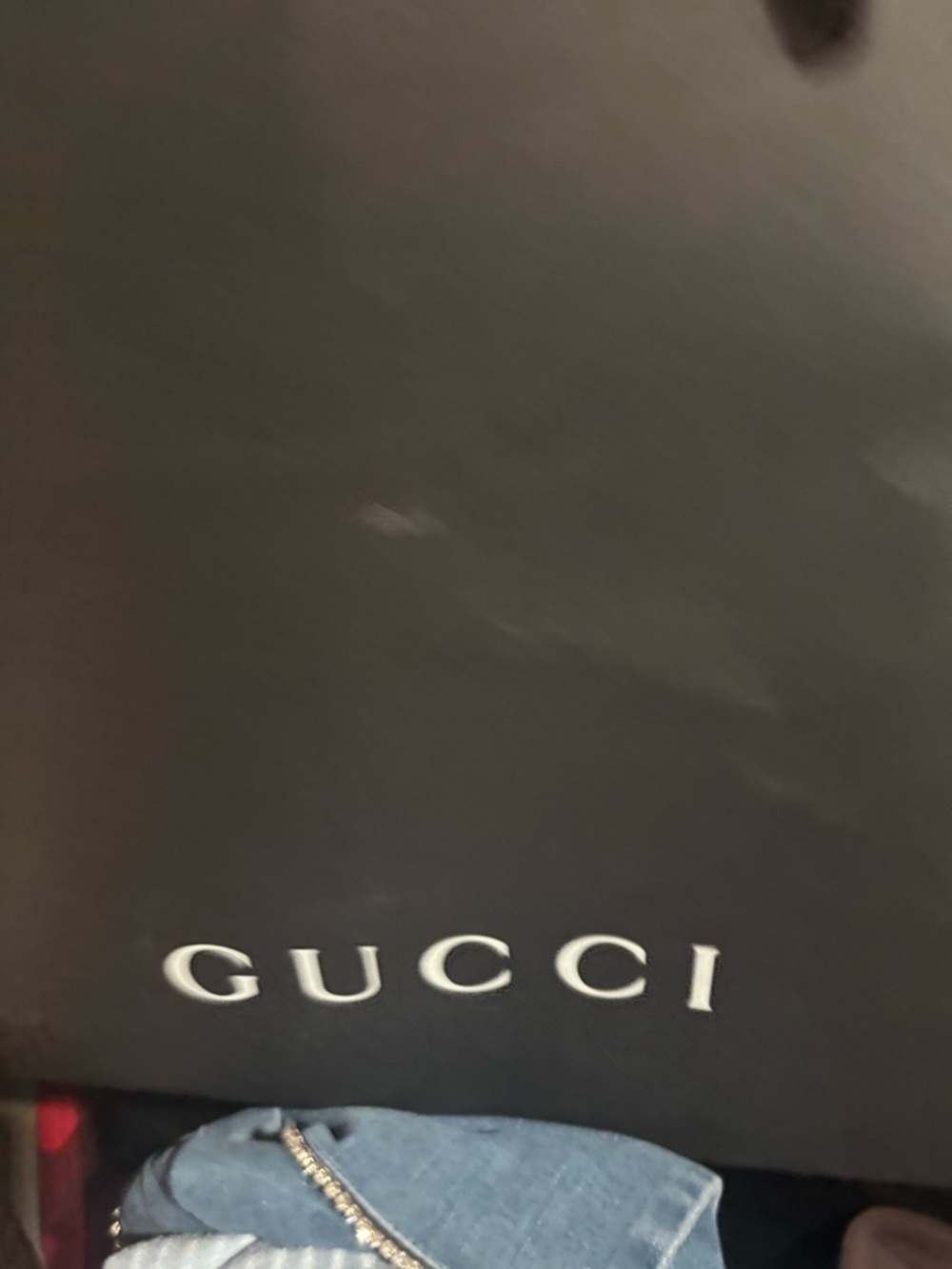 Gucci Black slides with Gucci shoe box - Picture 3 of 3